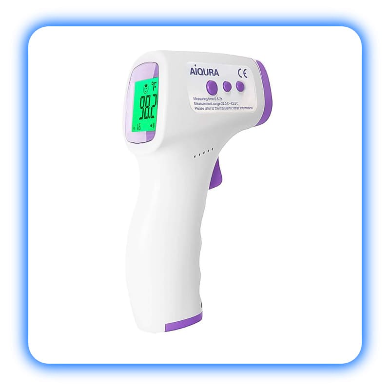 تب سنج لیزری اکورا